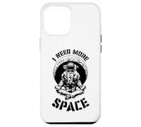 I Need More Space Yoga Astronaut Funny Retro Science Quote Case for iPhone 12 Pro Max