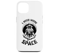 I Need More Space Yoga Astronaut Funny Retro Science Quote Case for iPhone 13
