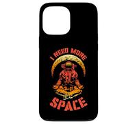 I Need More Space Yoga Astronaut Funny Retro Science Quote Case for iPhone 13 Pro Max