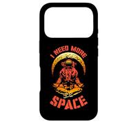 I Need More Space Yoga Astronaut Funny Retro Science Quote Case for iPhone 17 Pro