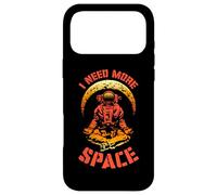 I Need More Space Yoga Astronaut Funny Retro Science Quote Case for iPhone 17 Pro Max