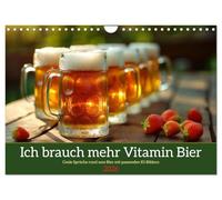I need more vitamin beer UK-Version (Wall Calendar 2026 DIN A4 Landscape), CALVENDO 12 Month Wall Calendar