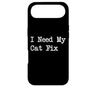 I Need My Cat Fix Funny Quotes Case for iPhone Air