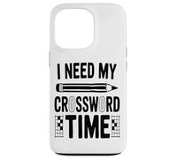 I Need My Crossword Time Puzzle Focus Crew Case for iPhone 13 Pro