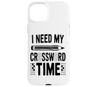 I Need My Crossword Time Puzzle Focus Crew Case for iPhone 15 Plus