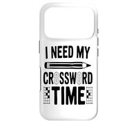 I Need My Crossword Time Puzzle Focus Crew Case for iPhone 17 Pro