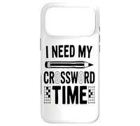 I Need My Crossword Time Puzzle Focus Crew Case for iPhone 17 Pro Max