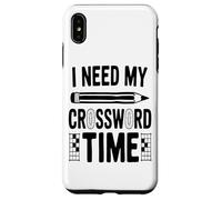 I Need My Crossword Time Puzzle Focus Crew Case for iPhone XS Max