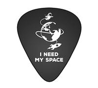 I Need My Space 12-Pack Guitar Picks, Includes Thin, Medium & Heavy Gauges 3 Sizes for Guitar Electric Acoustic Picks