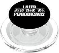 I NEED PrOSeCCo PERIODICALLY Wine Table of Elements Meme PopSockets PopGrip for MagSafe