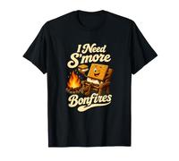 I Need S'More Bonfires S'Mores Lover Joke T-Shirt