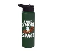 I Need Smore Space Marshmallow Astronaut Stainless Steel Insulated Water Bottle