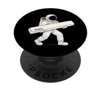 I Need Some Space Funny Astronaut Spacebar Science Astronomy PopSockets Adhesive PopGrip