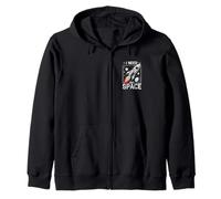 I Need Some Space | Rocket Launch Zip Hoodie