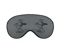 I Need Some Space Soft Eye Masks with Adjustable Strap Lightweight Comfortable Blindfold for Sleeping