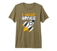 I Need Space! for Budding Astronauts and Astronomers Premium T-Shirt
