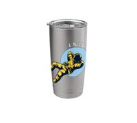 I Need Space Funny Astronaut or Funny Introvert Design Stainless Steel Insulated Tumbler