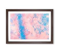 I Need Time in Abstract Framed Print | A2 Walnut Framed Wall Art | Ready to Hang | Abstract Fantasy Picture | Living Room Bedroom Lounge Office