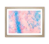 I Need Time In Abstract Modern Art Framed Print | A3 Oak Framed Wall Art | Ready to Hang | Abstract Fantasy Picture | Living Room Bedroom Lounge Office