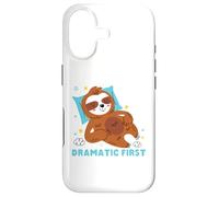 I need to be dramatic, but I'll get over it - Lazy Sloth Case for iPhone 17