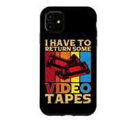 I need to return some videotapes Video cassette Case for iPhone 11