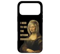 I Need to See the Bitcoin Manager - Funny Karen Mona Lisa’s Case for iPhone 17 Pro Max
