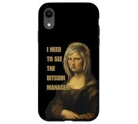 I Need to See the Bitcoin Manager - Funny Karen Mona Lisa’s Case for iPhone XR