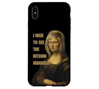I Need to See the Bitcoin Manager - Funny Karen Mona Lisa’s Case for iPhone XS Max