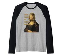 I Need to See The Bitcoin Manager - Funny Karen Mona Lisa’s Raglan Baseball Tee