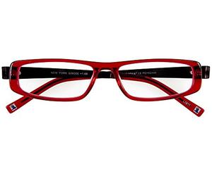 I Need You Red/Black Plus 1.5 Spherical Lesebrille New York Reading Glasses
