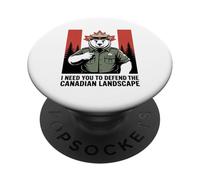 I Need You To Defend The Canadian Landscape Canada Pride PopSockets Adhesive PopGrip