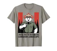I Need You to Defend The Canadian Landscape Canada Pride T-Shirt