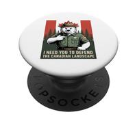 I Need You To Defend The Canadian Landscape Nature Lover PopSockets Adhesive PopGrip