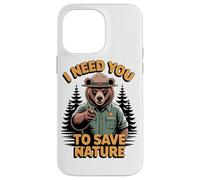 I Need You To Save Nature Forest Protectors Nature Bear Case for iPhone 14 Pro Max