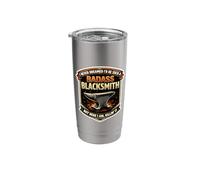 I Never Dreamed I'd Be Such A Badass Blacksmith But Here Stainless Steel Insulated Tumbler