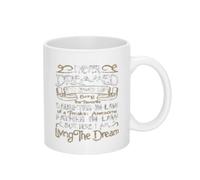 I Never Dreamed I'd End Up Being A Little Angel in-Law Ceramic Drinkware Cute Tea Cup with Handle Tea Mugs for Café Everyday Use Office 330Ml