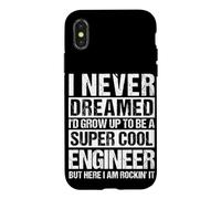 I NEVER DREAMED I'D GROW UP TO BE A COOL ENGINEER Case for iPhone X/XS