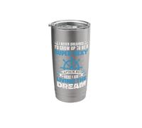 I Never Dreamed I'd Grow Up to Be A Super Sexy Boat Captain Stainless Steel Insulated Tumbler
