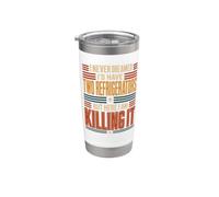I Never Dreamed I'd Have Two Refrigerators But Here I Am Stainless Steel Insulated Tumbler