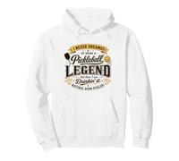 I Never Dreamed Of Being A Pickleball Legend Drinkin It Pullover Hoodie