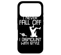I Never Fall Off I Dismount With Style One Wheel Owner Float Case for iPhone 17 Pro