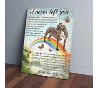 I Never Left You Every Step Of The Way Pit Bull Canvas Prints