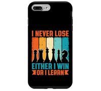 I Never Lose Either I Win Or I Learn Funny Chess Lover Case for iPhone 7 Plus/8 Plus