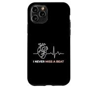 I Never Miss A Beat Heart Medical EKG Cardiac Cardiology Case for iPhone 11 Pro