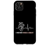 I Never Miss A Beat Heart Medical EKG Cardiac Cardiology Case for iPhone 11 Pro Max