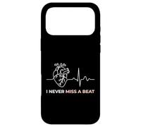 I Never Miss A Beat Heart Medical EKG Cardiac Cardiology Case for iPhone 17 Pro Max