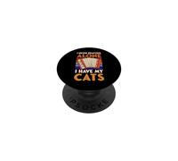 I Never Practice Accordion Alone I Have My Cats PopSockets Adhesive PopGrip