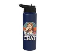 I Never Said That Jesus Stainless Steel Insulated Water Bottle
