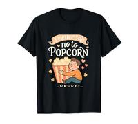 I Never Say No To Popcorn Movie Quote Graphic T-Shirt