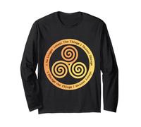 I No Longer Accept The Things I Cannot Change Triskelion Long Sleeve T-Shirt